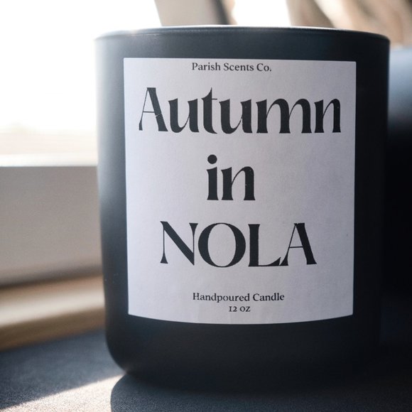 Autumn in NOLA - A 12 oz. New Orleans Candle by Parish Scents - Picture 3 of 3